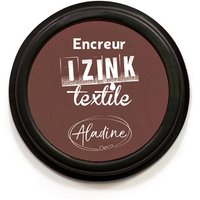 Encreur textile izink marron wood - Aladine - Mondial Tissus
