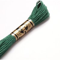 Fil mouliné à broder - Tons verts - COL 561 - DMC - Mondial Tissus