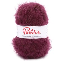 Pelote de laine Phil Beaugency grenat Phildar - Phildar - Mondial Tissus