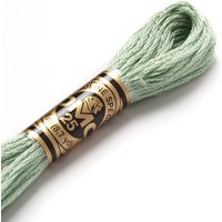 Fil mouliné à broder - Tons verts - COL 966 - DMC - Mondial Tissus