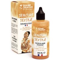 Teinture textile embout fin 100mL rouille - Origine France - Graine Créative - Mondial Tissus