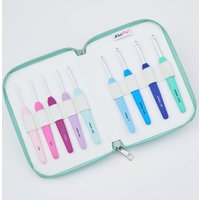 Set de crochets deluxe couleur 2.00 - 6.00 mm x9 - Knit Pro - Knit Pro - Mondial Tissus