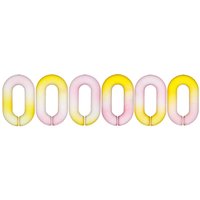 Chaîne sac acrylique sac mat orange/lilas x12 - Rico Design - Rico Design - Mondial Tissus