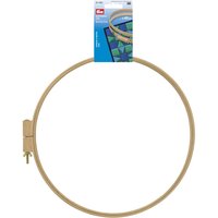 Tambour à quilter bois de hêtre avec vis, 23mmx40cm - Prym - Mondial Tissus