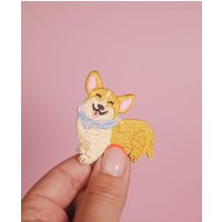 Patch thermocollant corgi - Malicieuse - Malicieuse - Mondial Tissus