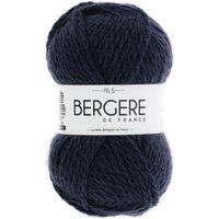 Pelote de fil à tricoter Alaska 100 bleu marine - Bergère de France - Bergère de France - Mondial Tissus