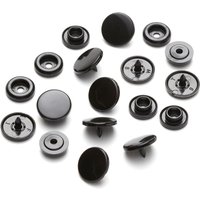 Boutons pression Color Snaps noirs 12.4mm x30 - Prym - Mondial Tissus