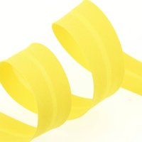 Biais replié 20 mm jaune vif - MT - Mondial Tissus