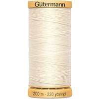 Bobine de fil à bâtir Gütermann - Écru - COL 919 - Gütermann - Mondial Tissus