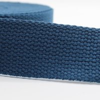 Sangle bleu gris 50mm - Mondial Tissus