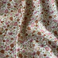 Tissu satin de coton imprimé Larissa - Atelier Vingtsept - Atelier VingtSept - Mondial Tissus