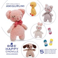 Livre Happy chenille petits amis - DMC - Mondial Tissus