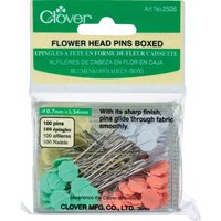 Épingle tête de fleur 0.7 x 54 mm x100 - Clover - Clover - Mondial Tissus
