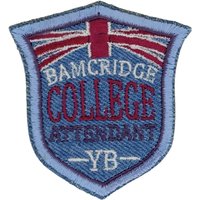 Écusson badge collège British - Mondial Tissus