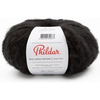 Pelote de fil à tricoter Phildar Lovely Mohair noir - Phildar - Mondial Tissus