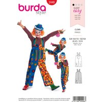 Patron Burda 2448 - déguisement enfant clown - Burda - Mondial Tissus