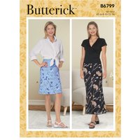 Patron Butterick B6799A5 Jupe Femme 34-42 - Butterick - Mondial Tissus