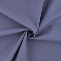 Tissu gabardine coton bio bleu jean - Mondial Tissus