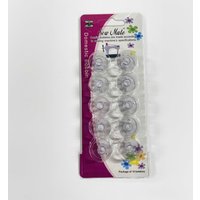 Lot de 10 canettes hautes plastiques standards - Mondial Tissus