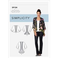 Patron Simplicity S9124.A - Kimono Femme 32 - 54 - Simplicity - Mondial Tissus