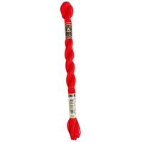 Fil de coton perlé à broder épais - 3, 15m - COL 666 - DMC - Mondial Tissus