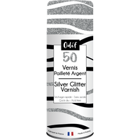 Vernis Pailleté Argent 50 - Odif - Mondial Tissus