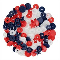 Boutons-pression étoiles et ronds Color Snaps - Prym - Mondial Tissus