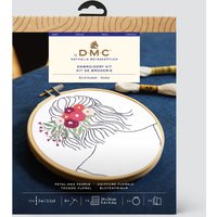 Kit DIY Broderie coiffure florale - DMC - DMC - Mondial Tissus