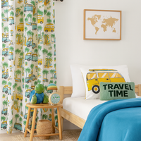 Rideau road trip van 140x250cm - MT - Mondial Tissus