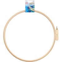 Tambour à quilter bois de hêtre avec vis, 23mmx36cm - Prym - Mondial Tissus