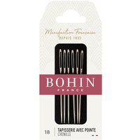 Aiguilles tapisserie avec pointe n°18 - Bohin - Mondial Tissus
