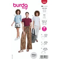 Patron Burda N° 5809 chemise T 34 à 48 - Burda - Mondial Tissus