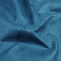 Tissu suédine anti-tâche qualité siège bleu pétrole - Mondial Tissus