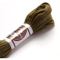 Fil à broder retors mat jaune à orange - COL 2051 - DMC - Mondial Tissus