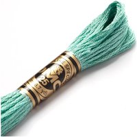 Fil mouliné à broder vert - COL 993 - DMC - Mondial Tissus