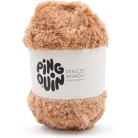 Pelote de fils à tricoter Pingo Miaou camel - Pingouin - Pingouin - Mondial Tissus