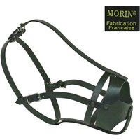 Muselière spéciale chien Boxer - Cuir noir