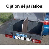 TowBox Dog - cage de transport pour chiens sur attelage.