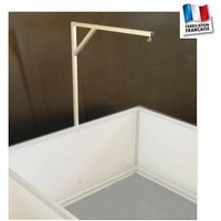 Potence à lampe chauffante pour bac de mise bas