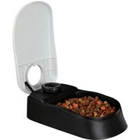 Distributeur automatique de croquettes 1 repas pour chien et chat.
