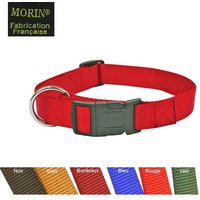 Collier pour chien en nylon réglable, boucle rapide, larg. 20 mm