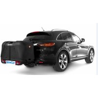 TowBox Dog v2 - cage de transport sur attelage.