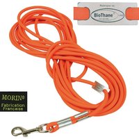 Longe ronde Biothane, orange fluo