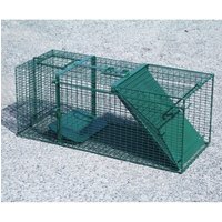 Trappe de capture avec porte basculante
