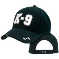 Casquette noire broderie K-9