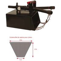 Canon portable lance filet pour chiens et chats