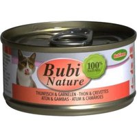 Bubi Nature chat, thon et crevette