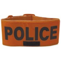 Brassard Fluo Orange Police