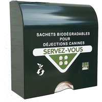 Distributeur de sachet à déjection canine en liasse papier 100% biodégradable
