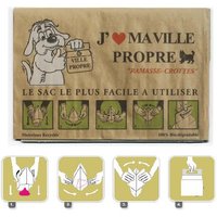 Sachets papier cartonné ramasse crottes - Biodégradable (carton de 720 sachets)